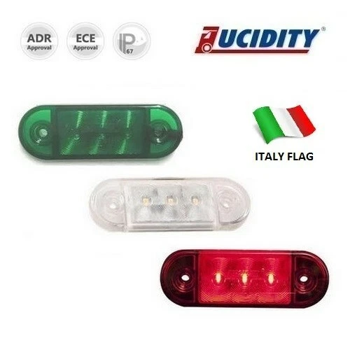 Luce ingombro flex 12/24 volt mod. minimum, il meglio per il tuo camion