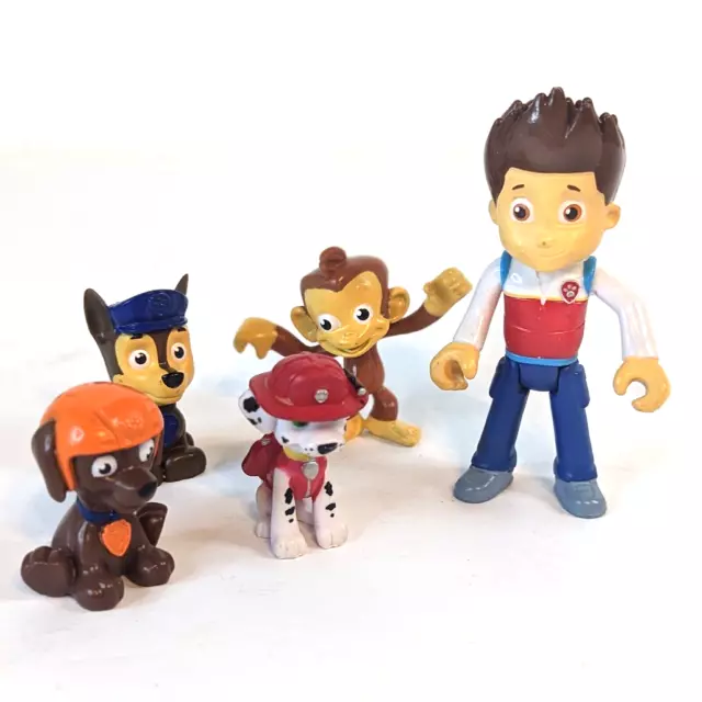 Paw Patrol Set of 5 Figures Ryder, Mandy Monkey, Chase, Marshall, Zuma Paw Patrol Set of 5 Figures Ryder, Mandy Monkey, Chase, Marshall, Zuma