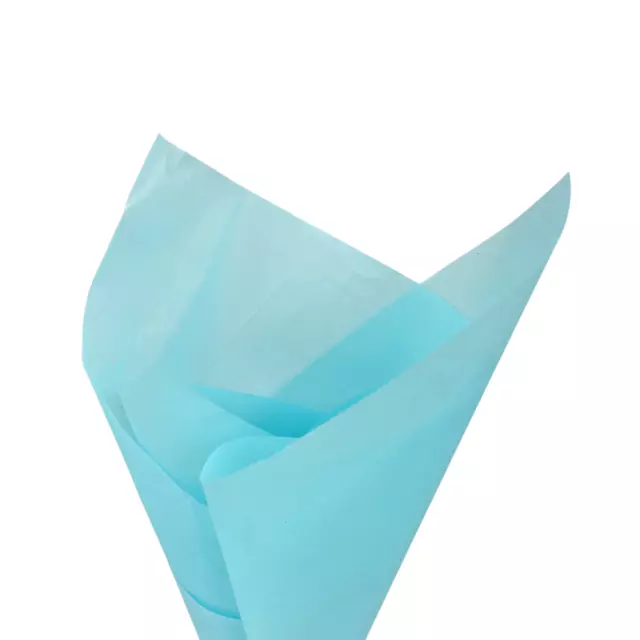 Light Blue Tissue Gift Wrapping Paper 500 Sheets 50cm x 70cm Gift Packaging