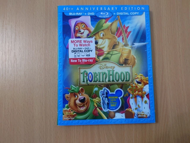 ROBIN HOOD 40TH Anniversary Edition Blu ray 1973 US Import OOP robin-hood-40th-anniversary-edition-blu-ray-1973-us-import-oop