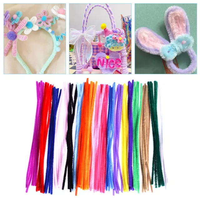 310pcs Educational With Floral Wire Chenille Stems DIY Projects Pipe Cleaner Set