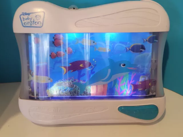 Disney's Baby Einstein Sea Dreams Motion Screen Ocean Crib Soother Lights Sounds