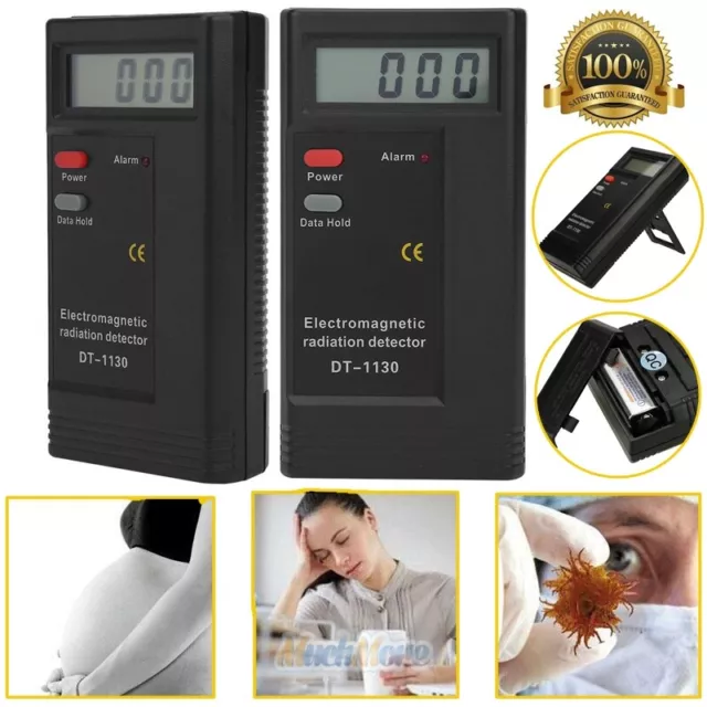 Digital LCD EMF Tester Electromagnetic Field Radiation Detector  Meter Dosimeter