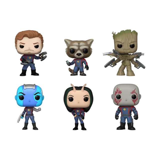 Funko Pop! Guardians of the Galaxy Vol. 3 6-Pack Marvel Guardians of the Galaxy