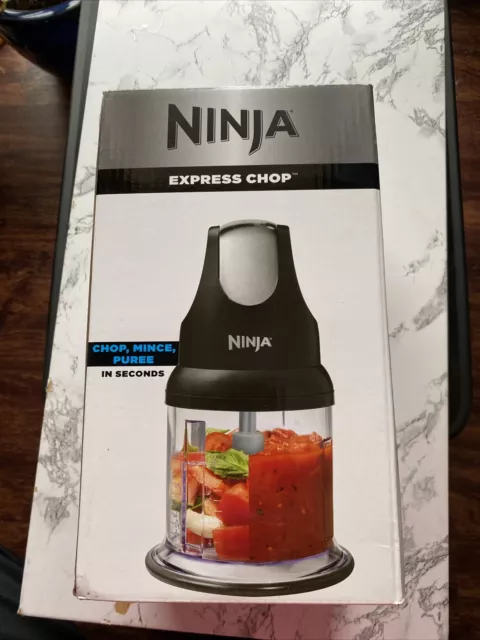 Ninja Food Chopper Express Chop 200W 16 Oz Bowl Food Processor Little  Workhorse