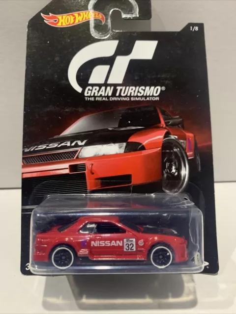 HOT WHEELS NISSAN Skyline GT R R32 1 8 Red Long Card Gran