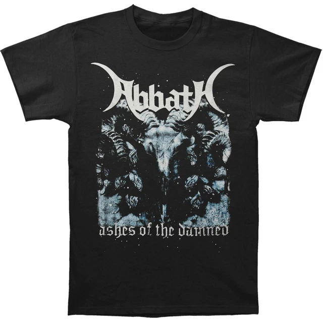 Men's Abbath Ashes Of The Damned T-shirt Small Black