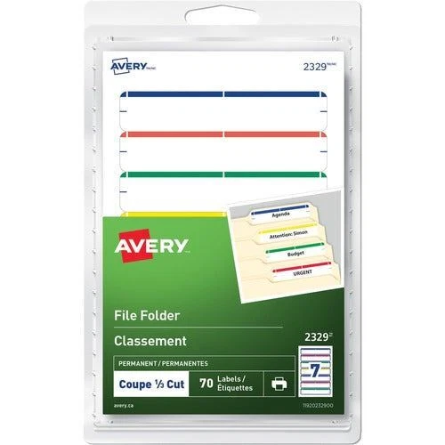 Avery® Avery® Print or Write File Folder Labels AVE2329