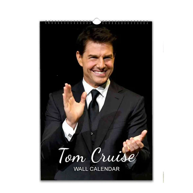 TOM CRUISE FULL Photo 2024/25 Wall Calendar Personalised with name or