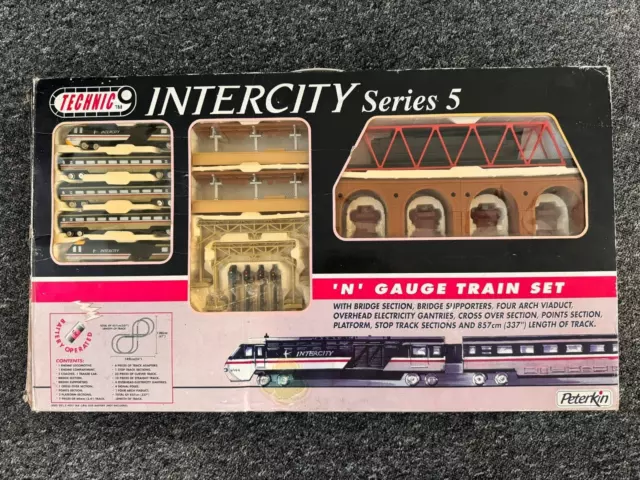 *Please Read Description*  Technic9 Intercity Series 5 N Gauge Train Set