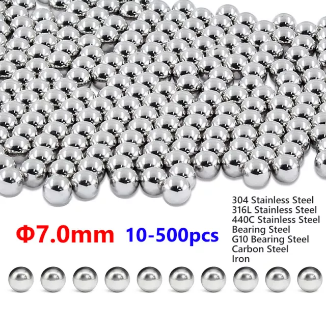 Φ7mm Precision Steel Bearing Balls Replacement Bike Bicycle Multi-materials