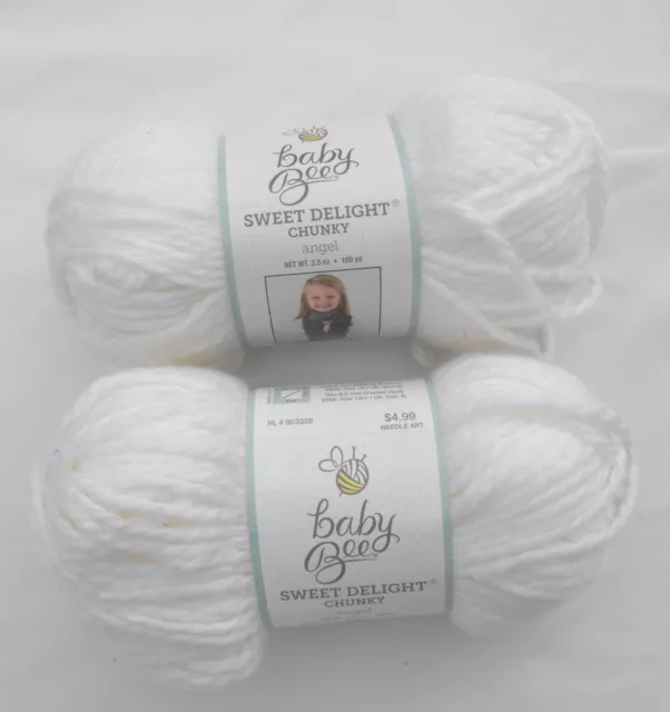 Baby Bee Sweet Delight Chunky Yarn Various Colors New!