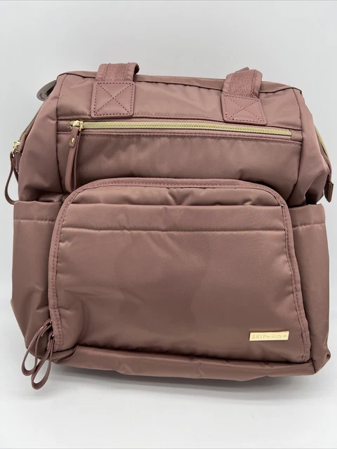 Skip Hop Diaper Bag Backpack: Mainframe Large Capacity Wide Open Structure