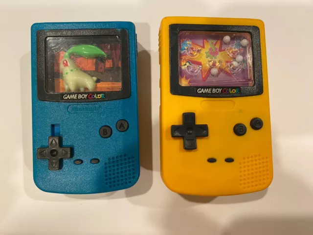 Pokémon Mini Nintendo Gameboy Color Burger King 2000 Toy Lot(2)-missing parts