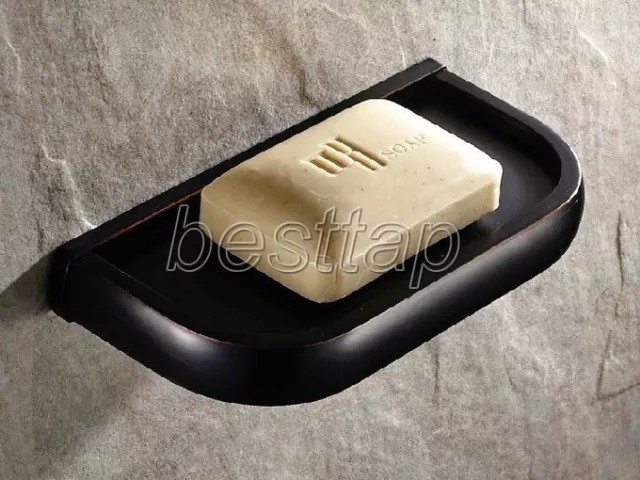 Black Oil Rubbed Brass Wall Mounted Soap Dish Holder Bathroom Accessory sba194