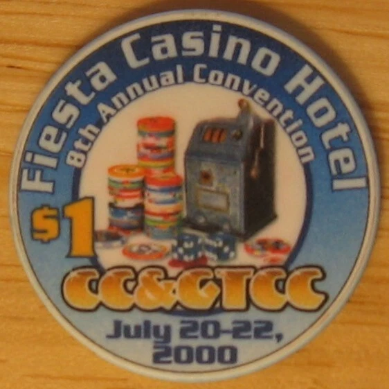 Fiesta CC&GTCC $1 Casino Poker Chip LTD Las Vegas