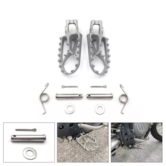 Wide Foot pegs Footrests For KTM SX XC SXF EXC 125 150 250 350 450 Fußrasten