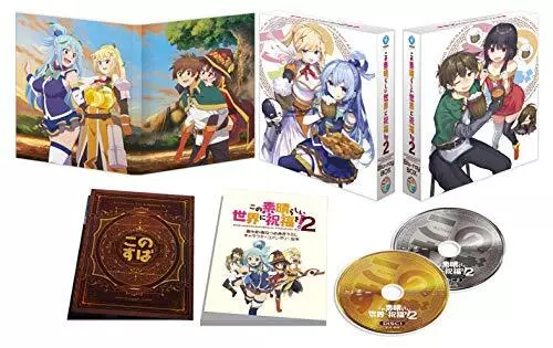 Konosuba Second Saison Blu-Ray Boîte KAXA-9832 All 11 Titre Neuf De Japon