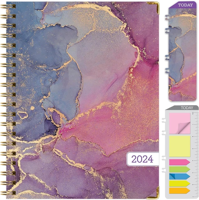 HARDCOVER 2024 PLANNER (November 2023 through December 2024) 8.5"X11