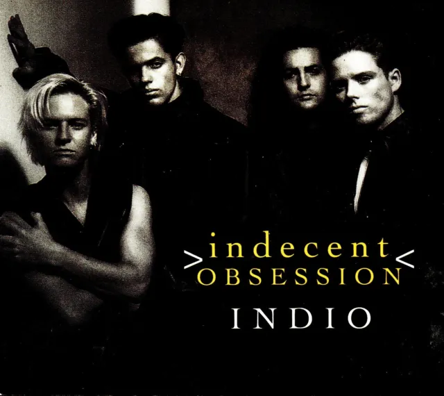 Indecent Obsession – Indio 1992 AUS DIGIPAK 3 TRACK CD MINT