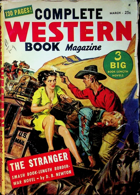 Western Novel and Short Stories Pulp Apr 1953 Vol. 13 #6 VG