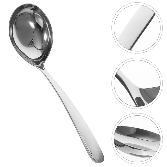 1PC Soup Serving Utensil Rice Spoon Rice Paddle for Soup Kitchen Hot Pot Rice