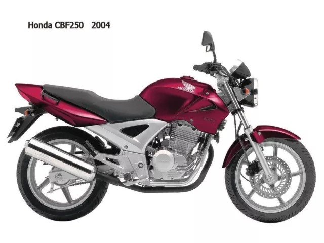 Manual De Taller Workshop Manual Honda Cbf 250 Cbx Twister English Español