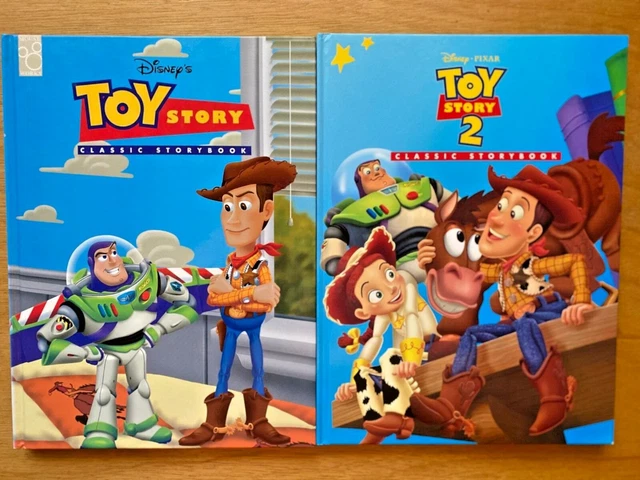 2X DISNEY TOY Story 1998 & Toy Story 2 1999 Classic Storybook Hardcover Books $36.00 - PicClick AU