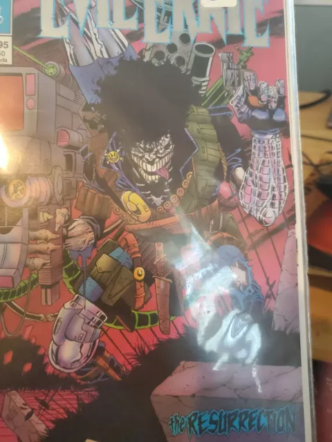 Evil Ernie The Resurrection #1 Silver Foil  Pulido  Hughes  Morales 1993 Chaos