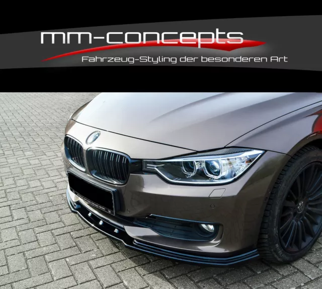 CUP Spoilerlippe für 3er BMW F30 F31 Frontspoiler Spoilerschwert Splitter ABS