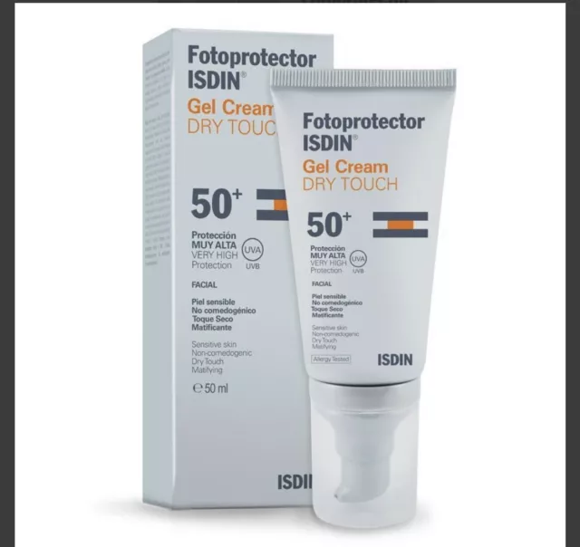 Isdin Fotoprotector Gel Cream Dry Touch spf 50; 50 ml new