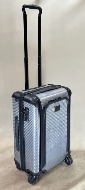 Used TUMI Tegra Lite International Expandable Spinner Carry On Suitcase 28720TG 2