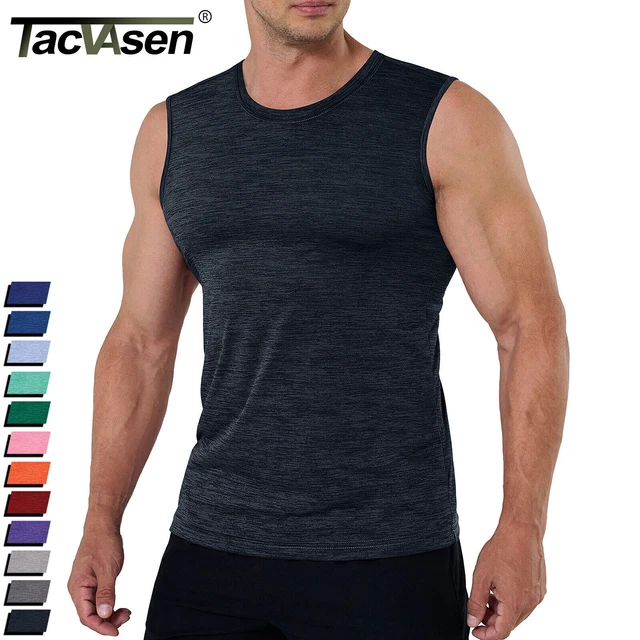 Lot De 3 Débardeurs Fitness Pour Homme - Séchage Rapide - Coupe Ample - Sport Et Musculation