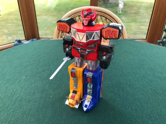 1991 VINTAGE MMPR Power Rangers Tyrannosaurus T-REX Zord Megazord
