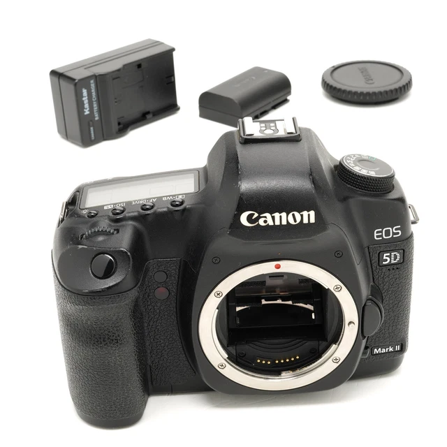 Canon EOS 5D Mark II Full Frame DSLR Camera Body 21.1MP - Shutter Count ≤ 62.5K