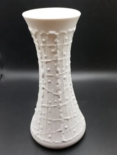 Royal Porcelain Bavaria kpm Vase Crafted White Vintage Decorative Lovers & Collectors