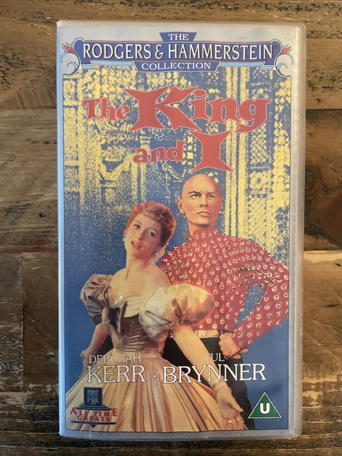 THE KING AND I - VHS Cassette Video - Rogers & Hammerstein's Collection ...