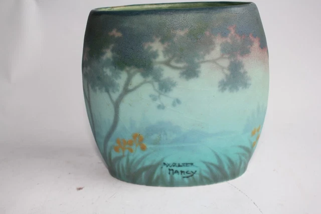 Vase en céramique émaillé Amalric Walter (1870-1959) (46952)