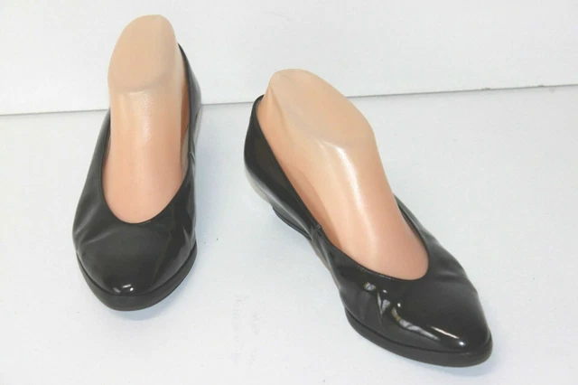 Escarpins Vintage ANDREA DAPHANE Tout Cuir - Taille 36.5, Bicolore Crème/beige, Talon 7cm, TBE