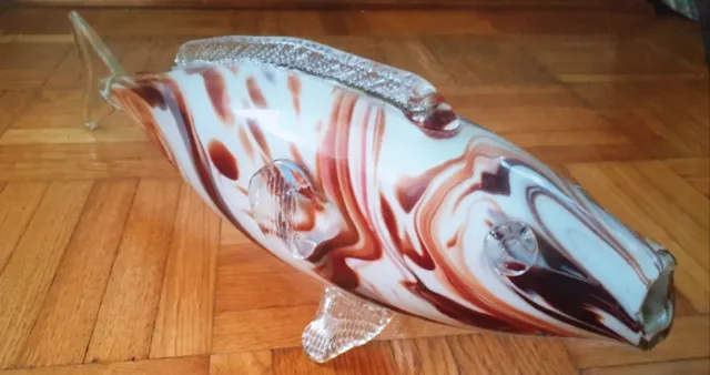 Murano Glas Fisch groß