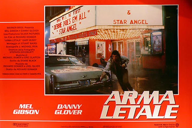 ARMA LETALE (LETHAL Weapon) - Aushangfoto A2 46x67cm gerollt /3 EUR 14 ...