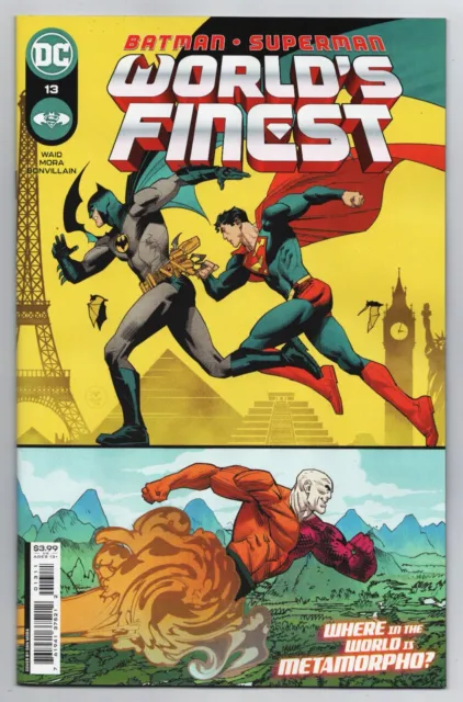 Batman Superman Worlds Finest #13 Cvr A Dan Mora (DC, 2023) VF/NM