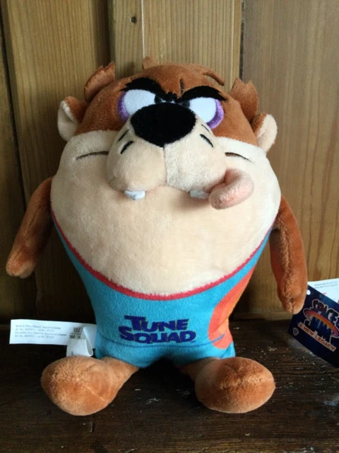 SPACE JAM LEGACY Plush Soft Toy Tune Squad Taz Tazmanian Devil NEW TAGS