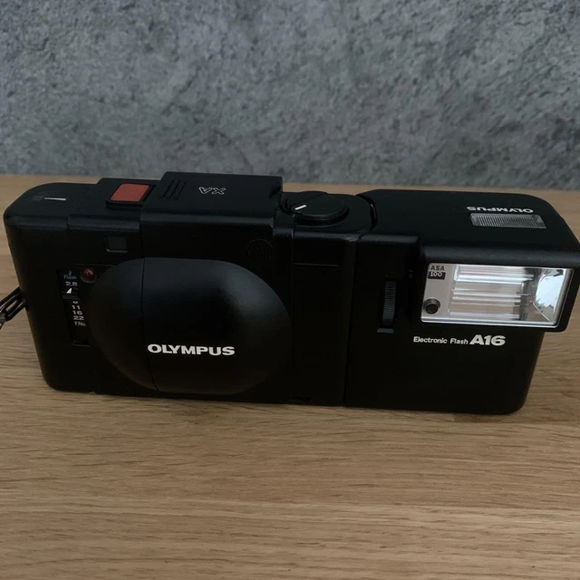 OLYMPUS XA ＋ A16 Olympus Xa Film Camera with A16 Electronic