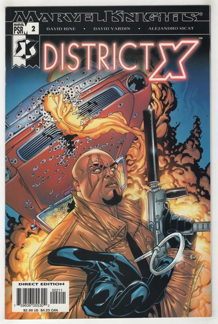 District X #2 (Aug 2004, Marvel [Knights]) [1st Appearance Mr. M] Hine, Yardin D