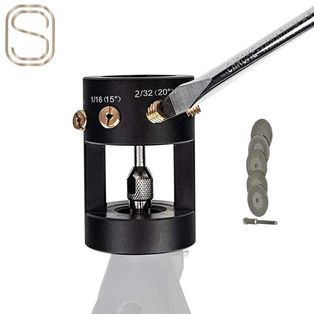 Tungsten Electrode Sharpener Grinder Multi-Angle Offsets Tool Fit TIG Welding