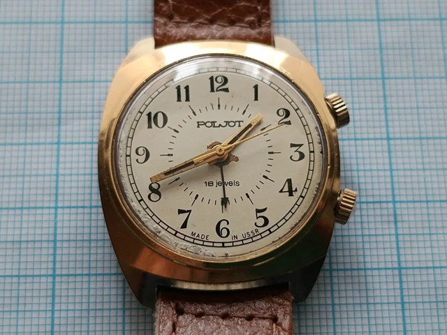 Montre Poljot Alarm VENDRE PicClick FR