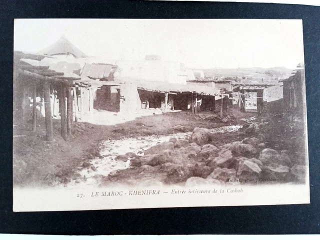 AK CPA PC Maroc Marokko Taza Stadtmauer, La ville et les remparts