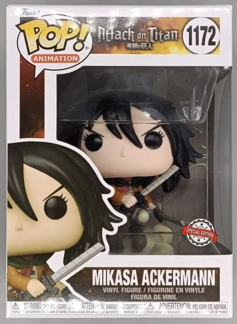 Funko POP Mikasa Ackerman Final Season Attack on Titan