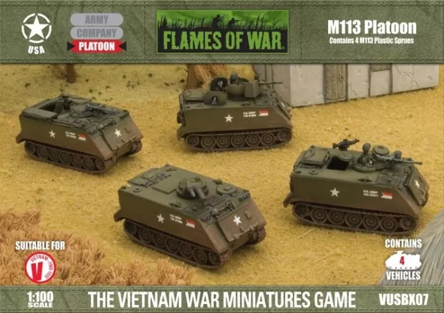 Flames of War - Vietnam: USA M113 Platoon (VUSBX07)